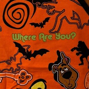Scooby-Doo Orange Graphic Women's Top